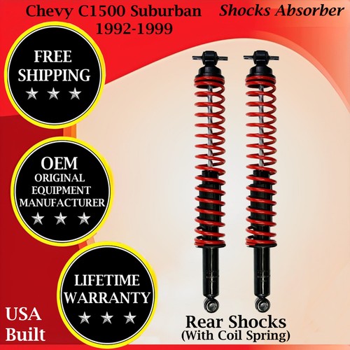 Acdelco rear shocks coil - acdelco, w/coil