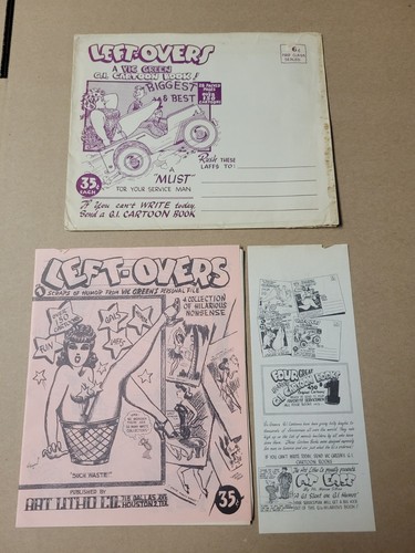 Vtg left overs scraps - scraps, humor