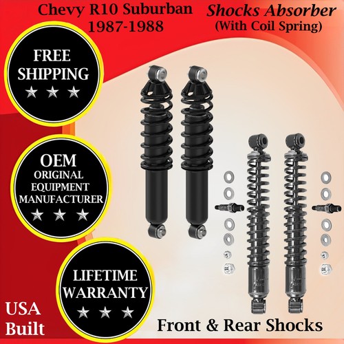 Front rear shocks coil - rear,
